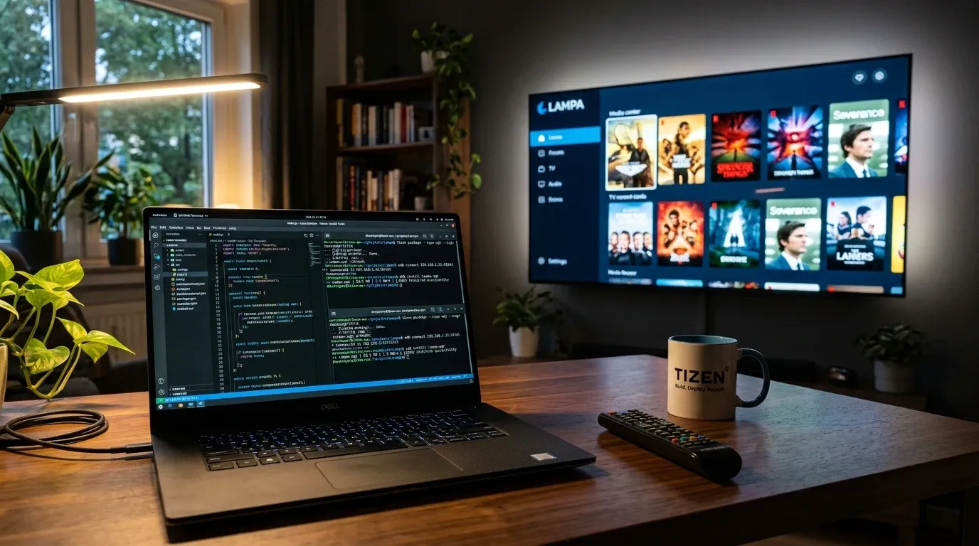 Компиляция WGT пакета Lampa для Samsung Tizen через CLI