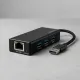 USB-концентратор с Ethernet RJ45 Ugreen